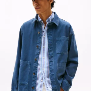 Lightweight Cotton-Linen Shirt Jacket