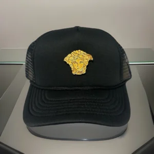 Medusa Hat Black - Trucker Hat - Custom Medusa Cap - YD Versac Inspired.