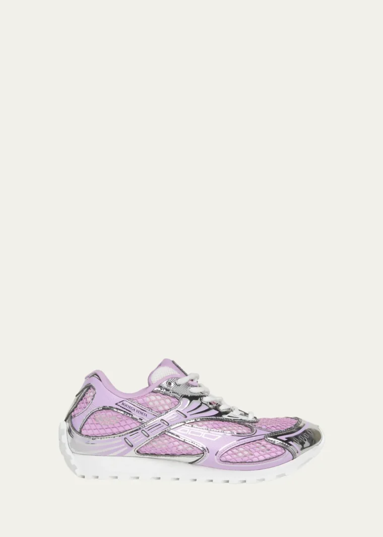 Orbit Metallic Net Runner Sneakers