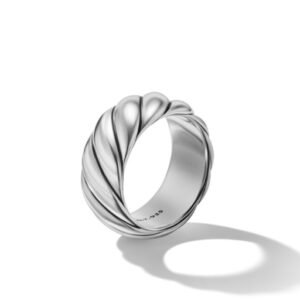 Sculpted Cable Band Ring