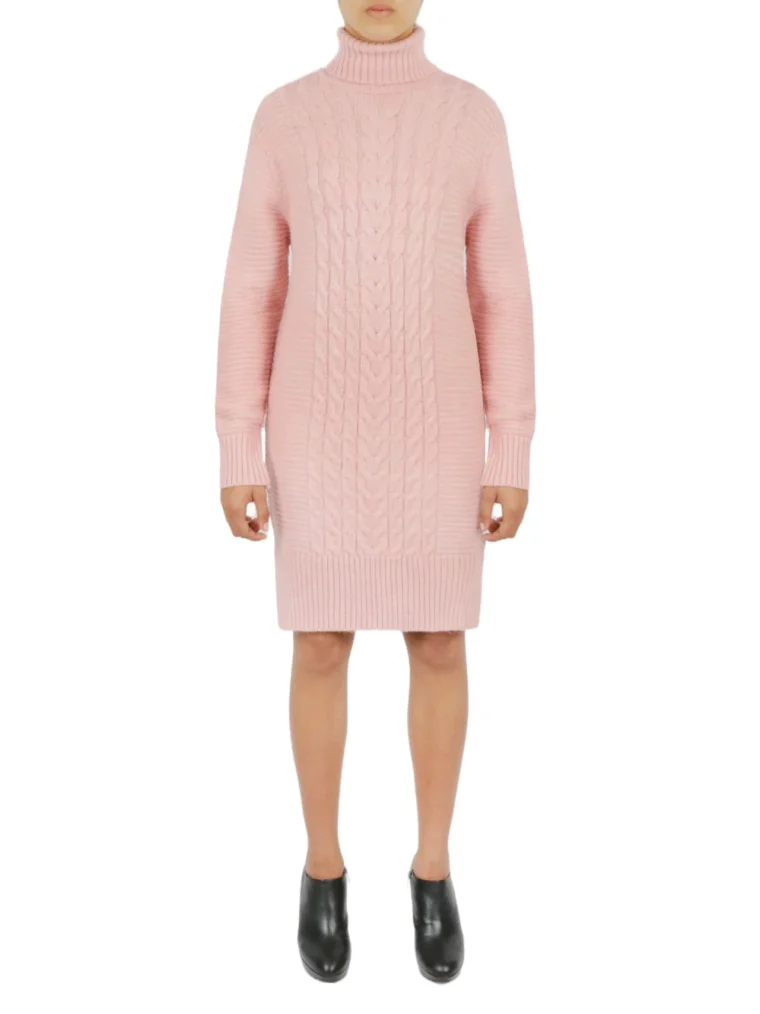 Turtleneck Sweater Dress