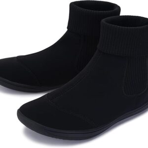 Wide Barefoot Ankle Boots