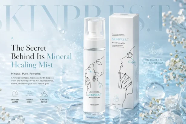 Skinpres.T and the Secret Behind Its Mineral Healing Mist