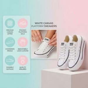Chuck Taylor All Star Lift Double Stack Platform Ox Sneaker