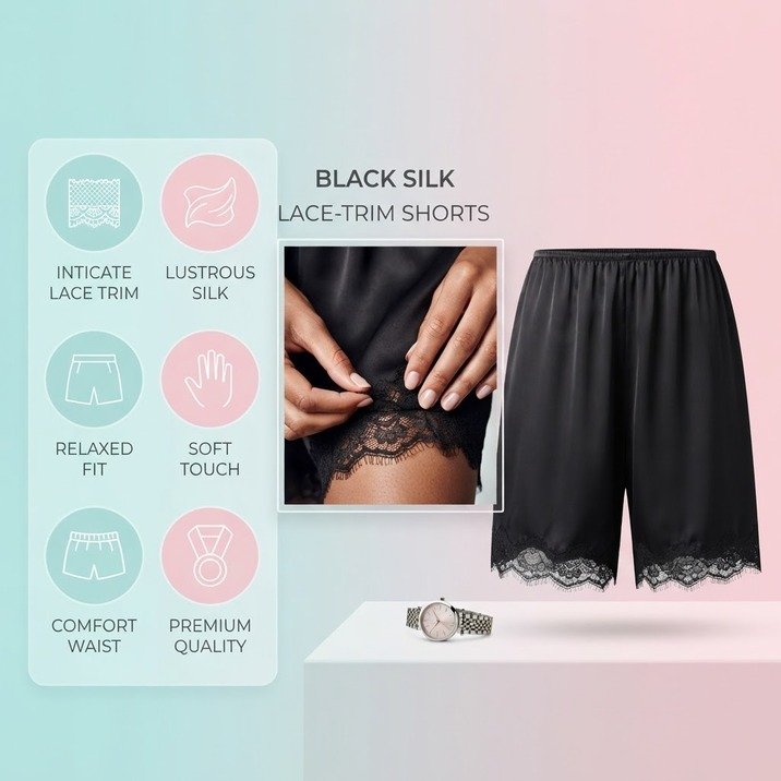 Clara Silk Bermuda Short