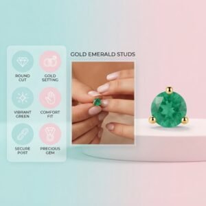 Gemstone Mini Studs