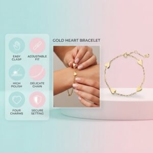 Heart Station Bracelet