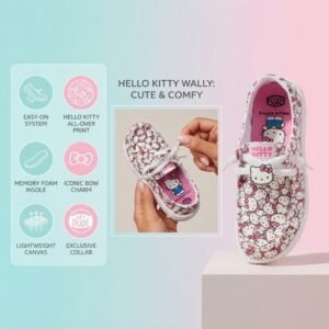 Kids' Wendy Hello Kitty Slip On Shoe Little/Big Kid