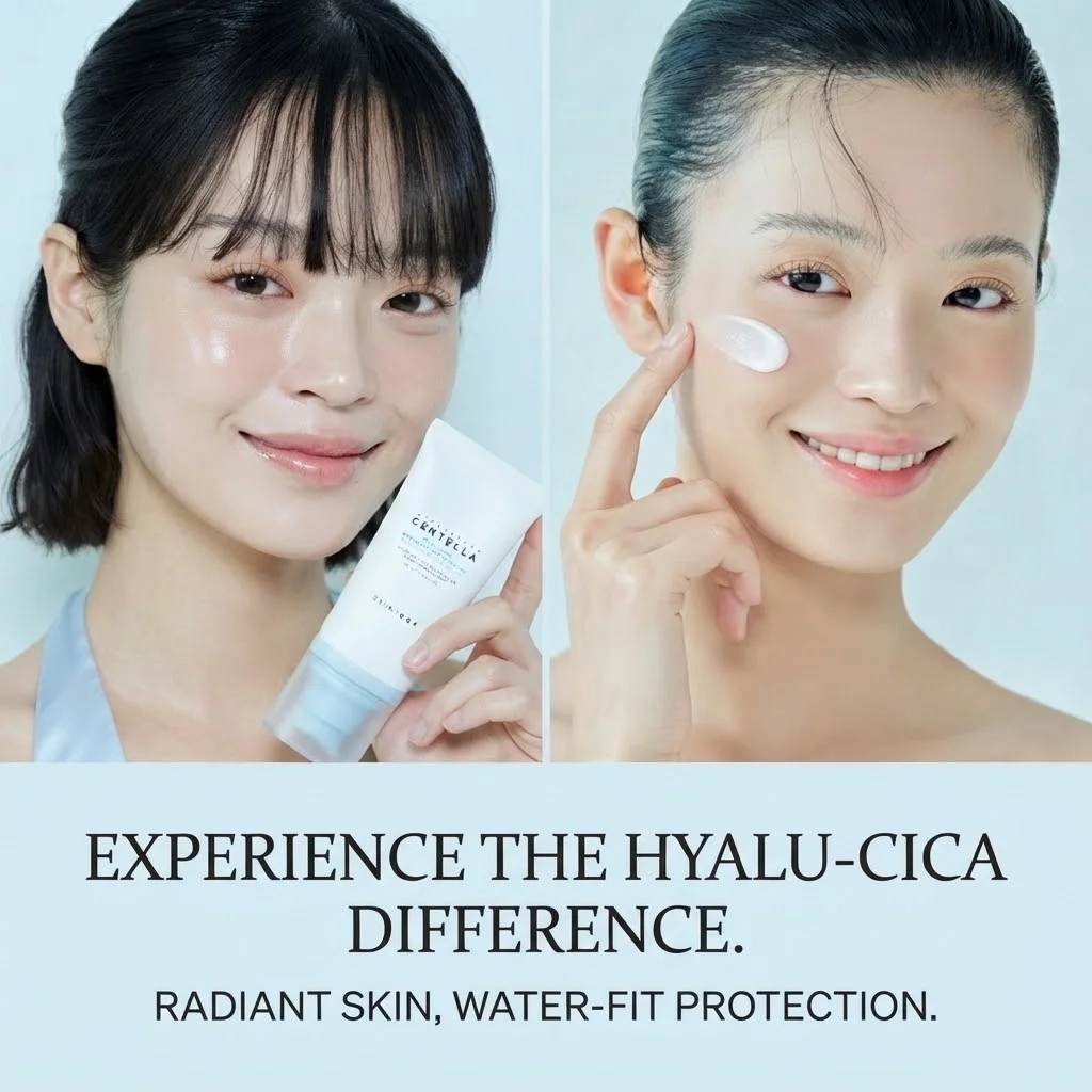 Madagascar Centella Hyalu-Cica Water-Fit Sun Serum UV SPF50