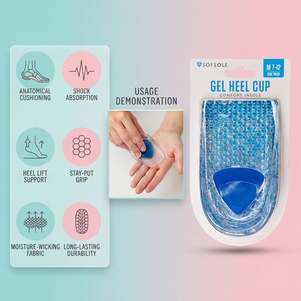 Men's Gel Heel Cup