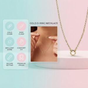 Rolo Chain Charm Necklace