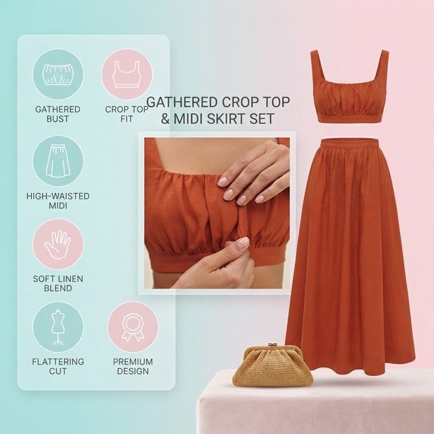 Shannon Linen Two Piece