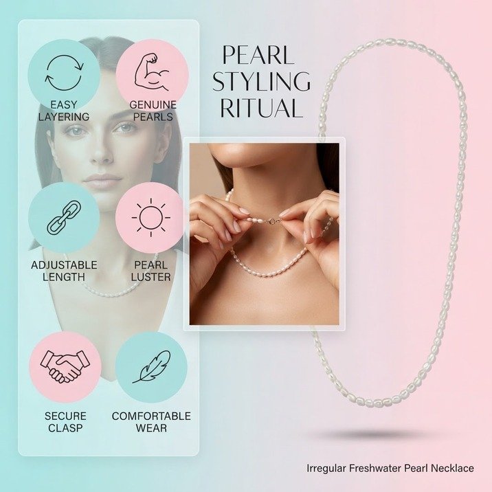 Tiny Pearl Necklace