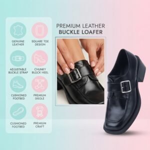 Women's Hilary Square Toe Buckle Loafer